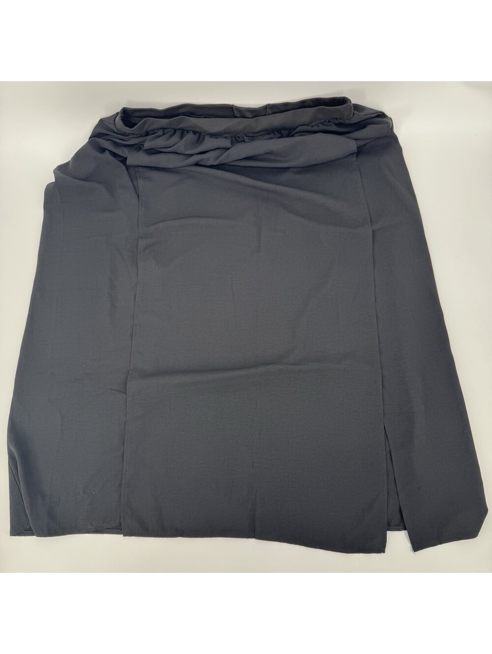 Shein Curve Maxi Skirt Black Wrap Slit Lounge Yoga Flowy Soft Boho Women’s 3XL - Picture 3 of 7